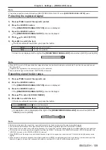 Preview for 159 page of Panasonic PT-RZ990 Operating Instructions Manual