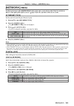 Preview for 165 page of Panasonic PT-RZ990 Operating Instructions Manual