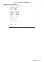 Preview for 191 page of Panasonic PT-RZ990 Operating Instructions Manual