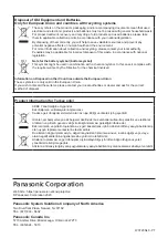 Preview for 240 page of Panasonic PT-RZ990 Operating Instructions Manual