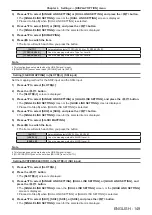 Preview for 149 page of Panasonic PT-SRQ35KC Operating Instructions Manual