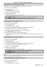 Preview for 151 page of Panasonic PT-SRQ35KC Operating Instructions Manual