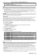 Preview for 163 page of Panasonic PT-SRQ35KC Operating Instructions Manual