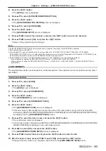 Preview for 165 page of Panasonic PT-SRQ35KC Operating Instructions Manual