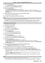 Preview for 167 page of Panasonic PT-SRQ35KC Operating Instructions Manual