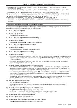 Preview for 169 page of Panasonic PT-SRQ35KC Operating Instructions Manual