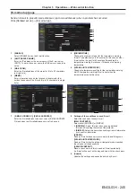 Preview for 245 page of Panasonic PT-SRQ35KC Operating Instructions Manual