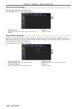 Preview for 248 page of Panasonic PT-SRQ35KC Operating Instructions Manual