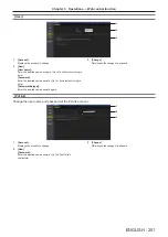 Preview for 251 page of Panasonic PT-SRQ35KC Operating Instructions Manual