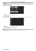 Preview for 254 page of Panasonic PT-SRQ35KC Operating Instructions Manual