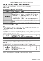 Preview for 255 page of Panasonic PT-SRQ35KC Operating Instructions Manual