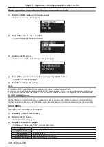 Preview for 256 page of Panasonic PT-SRQ35KC Operating Instructions Manual