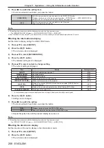 Preview for 258 page of Panasonic PT-SRQ35KC Operating Instructions Manual