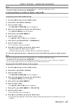 Preview for 267 page of Panasonic PT-SRQ35KC Operating Instructions Manual