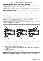 Preview for 319 page of Panasonic PT-SRQ35KC Operating Instructions Manual