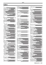 Preview for 321 page of Panasonic PT-SRQ35KC Operating Instructions Manual