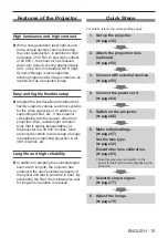 Preview for 15 page of Panasonic PT-SRZ34KC Operating Instructions Manual