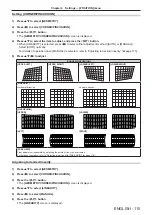 Preview for 115 page of Panasonic PT-SRZ34KC Operating Instructions Manual