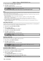 Preview for 188 page of Panasonic PT-SRZ34KC Operating Instructions Manual