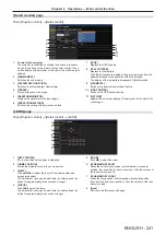 Preview for 241 page of Panasonic PT-SRZ34KC Operating Instructions Manual