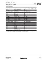 Preview for 9 page of Panasonic PT-ST10 Specifications