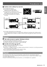 Preview for 11 page of Panasonic PT-TW230E Operating Instructions Manual