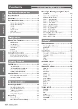 Preview for 10 page of Panasonic PT-TW230U Operating Instructions Manual