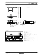 Preview for 4 page of Panasonic PT-TW231R Spec File