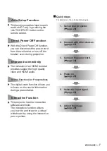 Предварительный просмотр 7 страницы Panasonic PT-TW231RE Operating Instructions Manual