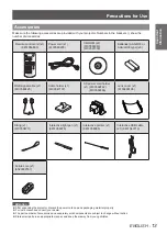 Preview for 13 page of Panasonic PT-TW231RE Operating Instructions Manual