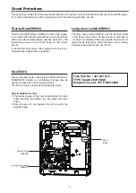 Предварительный просмотр 7 страницы Panasonic PT-TW231RE Service Manual