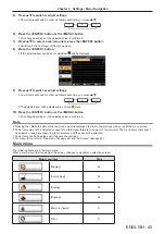 Предварительный просмотр 45 страницы Panasonic PT-TW250 Operating Instructions Manual