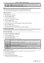 Предварительный просмотр 67 страницы Panasonic PT-TW250 Operating Instructions Manual