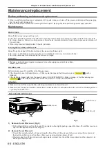 Предварительный просмотр 86 страницы Panasonic PT-TW250 Operating Instructions Manual