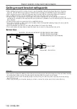 Предварительный просмотр 102 страницы Panasonic PT-TW250 Operating Instructions Manual