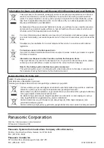 Предварительный просмотр 104 страницы Panasonic PT-TW250 Operating Instructions Manual