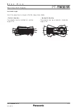 Preview for 7 page of Panasonic PT-TW331R Specifications