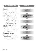 Предварительный просмотр 8 страницы Panasonic PT-TW331RE Operating Instructions Manual