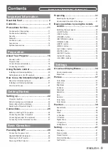 Предварительный просмотр 9 страницы Panasonic PT-TW331RE Operating Instructions Manual