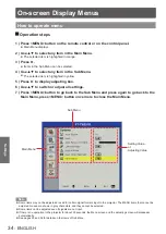 Предварительный просмотр 34 страницы Panasonic PT-TW331RE Operating Instructions Manual