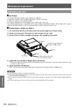 Предварительный просмотр 56 страницы Panasonic PT-TW331RE Operating Instructions Manual