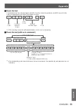 Предварительный просмотр 63 страницы Panasonic PT-TW331RE Operating Instructions Manual