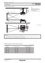 Предварительный просмотр 5 страницы Panasonic PT-TW340 Manual