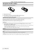 Предварительный просмотр 24 страницы Panasonic PT-TW340 Operating Instructions Manual