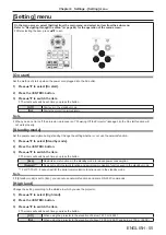 Предварительный просмотр 55 страницы Panasonic PT-TW340 Operating Instructions Manual