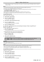 Preview for 65 page of Panasonic PT-TW340 Operating Instructions Manual