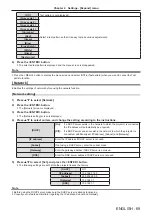 Preview for 69 page of Panasonic PT-TW340 Operating Instructions Manual