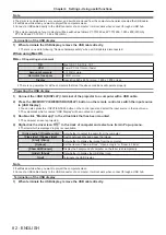 Preview for 82 page of Panasonic PT-TW340 Operating Instructions Manual