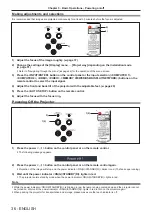 Предварительный просмотр 36 страницы Panasonic PT-TW350 Operating Instructions (Functional Manual)