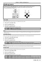 Предварительный просмотр 55 страницы Panasonic PT-TW350 Operating Instructions (Functional Manual)